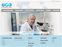 Tablet Screenshot of globaldoctors.asia